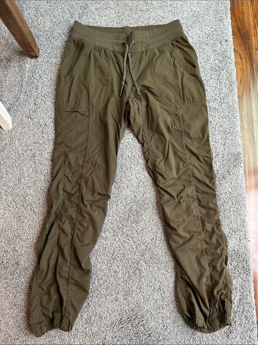 The North Face Olive Green Women's Drawstring Joggers